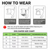 Dog Diapers for Male and Female Dogs