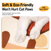 Wall-Mounted Vertical Cat Scratching Pad with Self-Adhesive Backing