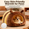 Enclosed Tent Pet Bed for Cats and Small Dogs