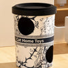 Three-Level Corrugated Cardboard Cat Scratcher House