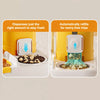 Automatic Pet Feeder with Food and Water Bowls for Cats & Dogs