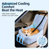 Quilted Pet Car Seat Cushion for Comfortable Travel