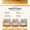 All-Season Pet Bed for Cats and Small to Medium Dogs