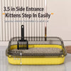 Large Low-Entry Cat Litter Box with Side Opening