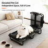 Elevated Foldable Dog Bed with Breathable Mesh