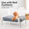 Removable-Washable Elevated Pet Bed with Steel Frame