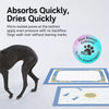 Adhesive-Backed Dog Pee Pads with Funnel-Shaped Design