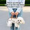 Pet Shoulder & Backpack Carrier for Small Dogs and Cats