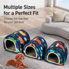 Waterproof Semi-Enclosed Pet Bed for Small Dogs and Cats