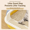 Spacious Cat Litter Box for Kittens and Adult Cats