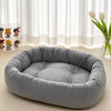 Removable-Washable All-Season Pet Bed for Cats & Dogs