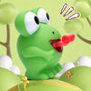 Big-Eyed Frog or Dinosaur Squeaky Dog Toy