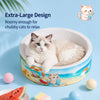 Bowl-Shaped Corrugated Cardboard Cat Scratcher