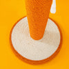 Carrot-Shaped Vertical Sisal Cat Scratching Post