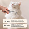 Stainless Steel Grooming Comb for Long-Haired Cats and Dogs