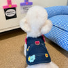 Denim-Style Nylon Harness and Leash for Cats and Small Dogs