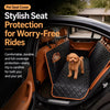 Water-Resistant Car Pet Seat Cover for Front, Rear & Cargo Areas