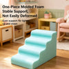 Foam Pet Stairs with Removable Washable Cover for Dogs and Cats