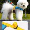 Nylon Dog Leash with Vest-Style Harness