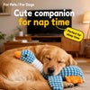 Plush Squeaky Pet Toy with Playful Animal Designs
