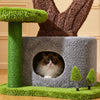Large Cat Tree with Sisal Scratching Surface and Hideaway