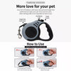 Retractable Dog Leash with 16.4-Foot Lead