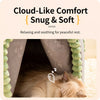 Enclosed Pet Bed with Covered Sleeping Space