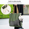 Canvas Pet Carrier Shoulder Bag for Cats and Small Dogs