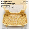 Large Semi-Enclosed Cat Litter Box