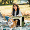 Oxford Cloth Pet Carrier Backpack for Cats and Dogs