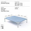 Removable-Washable Elevated Pet Bed with Steel Frame