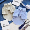 Lightweight Cotton-Linen Pet Shirt for Dogs and Cats