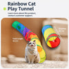 Rainbow Cat Tunnel Toy