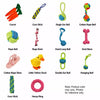 Dog Squeaky Knotted Rope Toy for Small and Medium Dogs