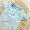 Lightweight Lace-Sleeve Pet Shirt for Cats and Dogs