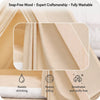 Semi-Enclosed Canvas Tent House for Small Dogs