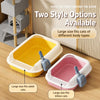 Spacious Cat Litter Box for Kittens and Adult Cats