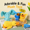 Plush Squeaky Pet Toy with Playful Animal Designs