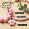 Adjustable Nylon Pet Collar with Bell and Camphor Wood Detail
