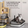 Large Low-Entry Cat Litter Box with Side Opening
