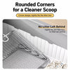 Fine-Slot Stainless Steel Cat Litter Scoop