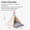 Enclosed Pet Tent for Small Dogs and Cats