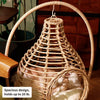 Handwoven Rattan Hanging Basket Cat Bed