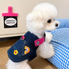 Denim-Style Nylon Harness and Leash for Cats and Small Dogs
