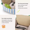 Car Pet Bed with Removable Cover and Seat Belt Strap