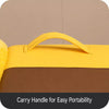 Enclosed Plush Pet Cave Bed with Carry Handle for Small Pets