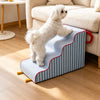 Foam Pet Stairs with Removable Washable Cover for Dogs and Cats