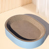 Deep Corrugated Cardboard Cat Scratcher Bed
