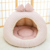 Enclosed Pet Bed for Cats and Small Dogs