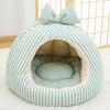 Enclosed Pet Bed for Cats and Small Dogs